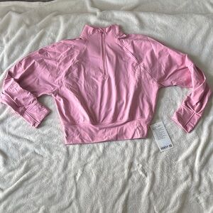 lululemon athletica Pink 1/2 zip pullover